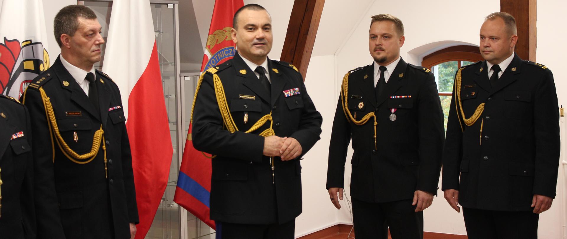 Komendant wojewódzki przemawia