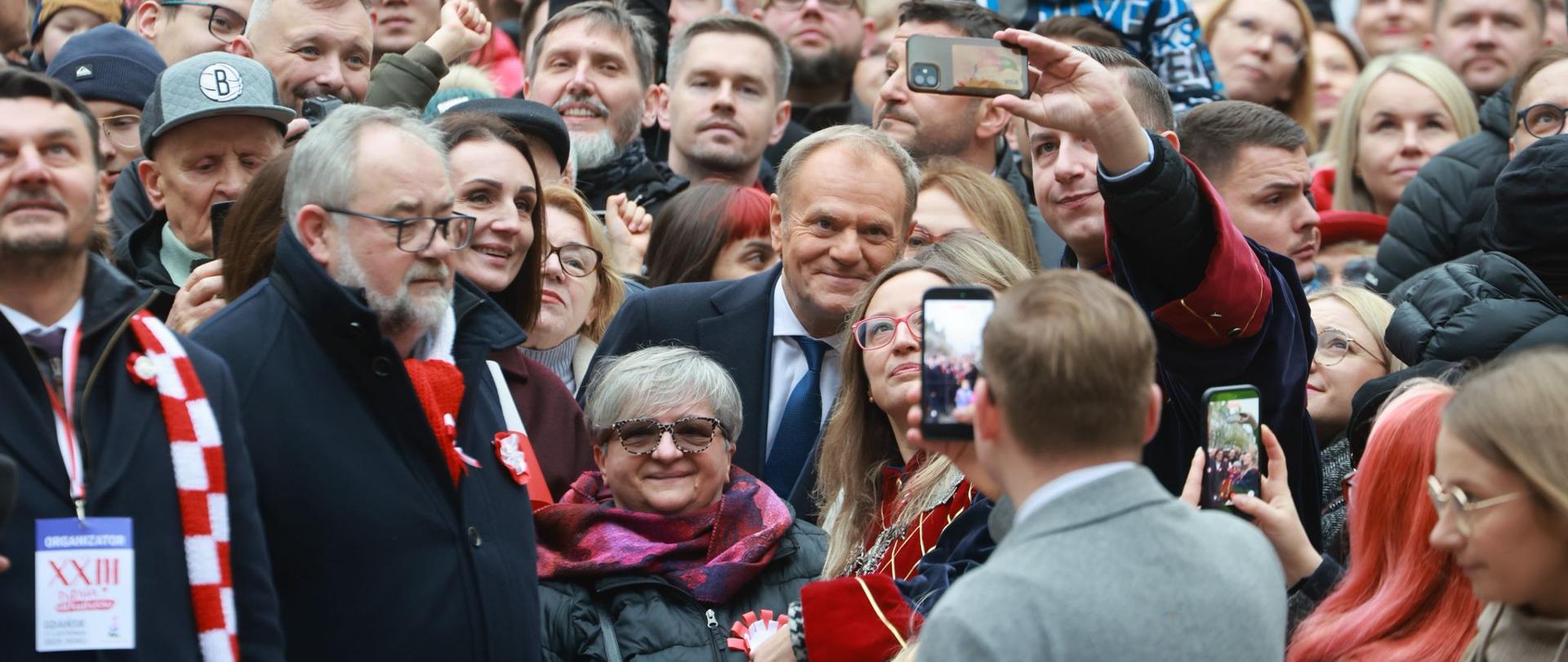  Udział Premiera Donalda Tuska w uroczystościach z okazji Narodowego Święta Niepodległości