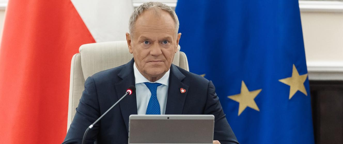 Premier Donald Tusk o relacjach z USA, incydencie z dronem i świadczeniu 800+