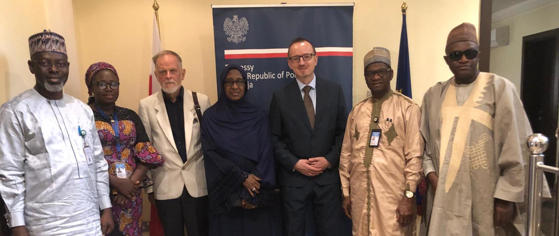 Delegacja z Nasarawa State University z przyjazną wizytą w Ambasadzie