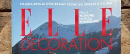 Artykuł o Magdzie Szkutnik w magazynie ELLE Decoration