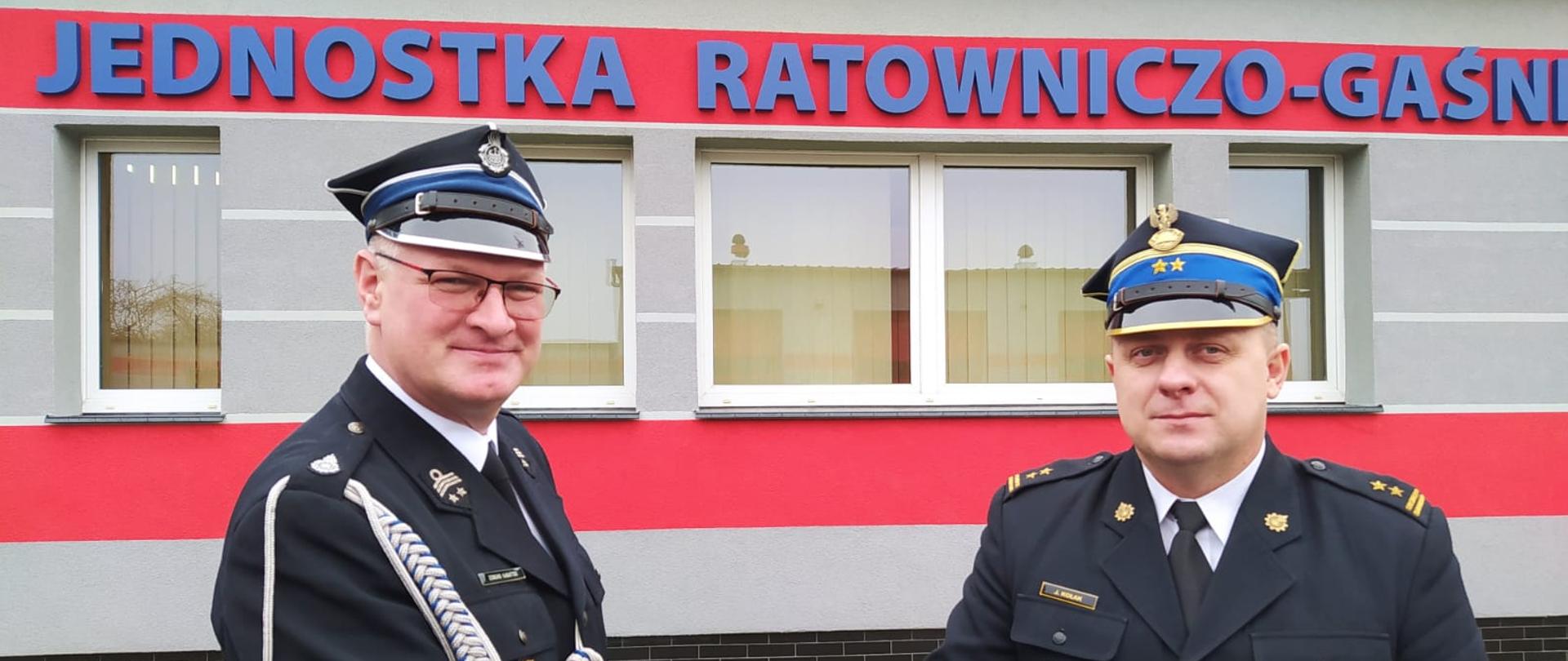 15 grudnia 2021r. Komendant Powiatowy PSP bryg. Jarosław Kołak, spotkał się ponownie
z druhem Edmundem Kabattkiem