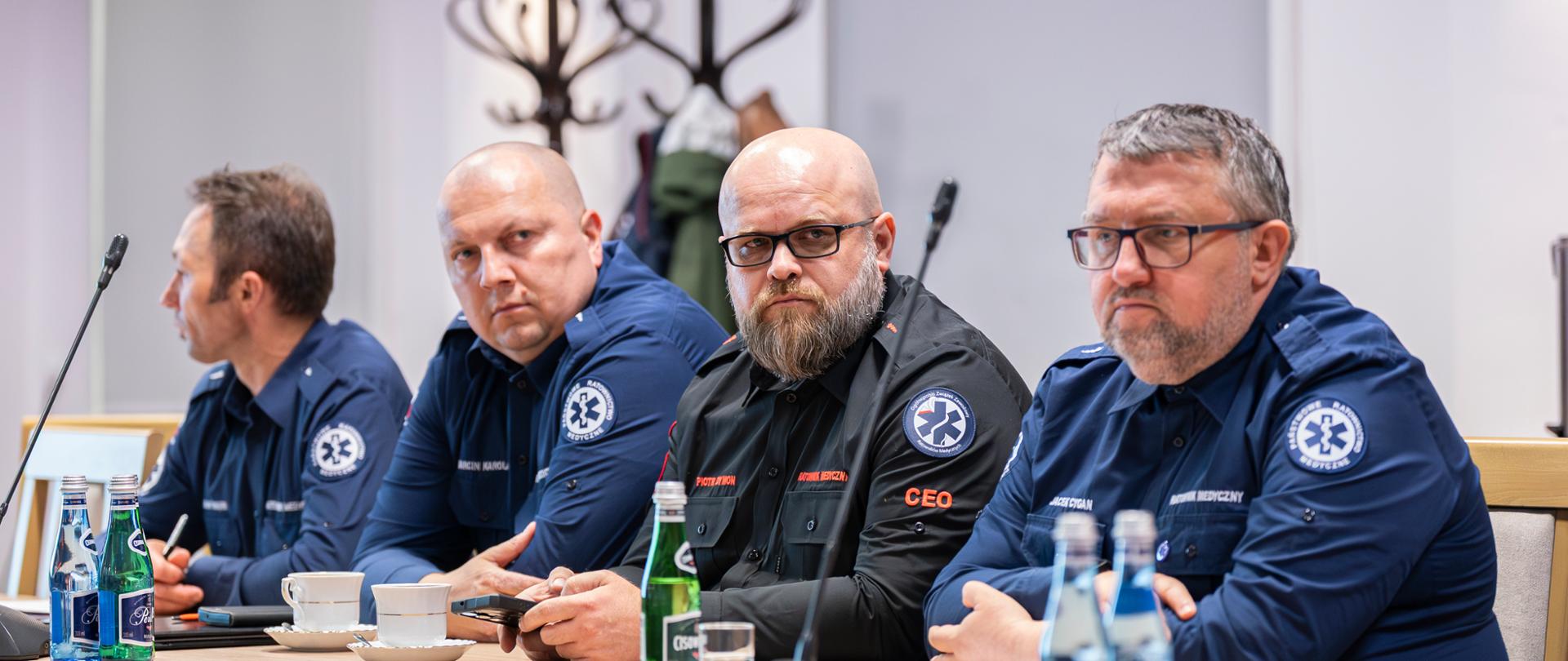 Spotkanie zespołu roboczego ds. bezpieczeństwa personelu medycznego ZRM