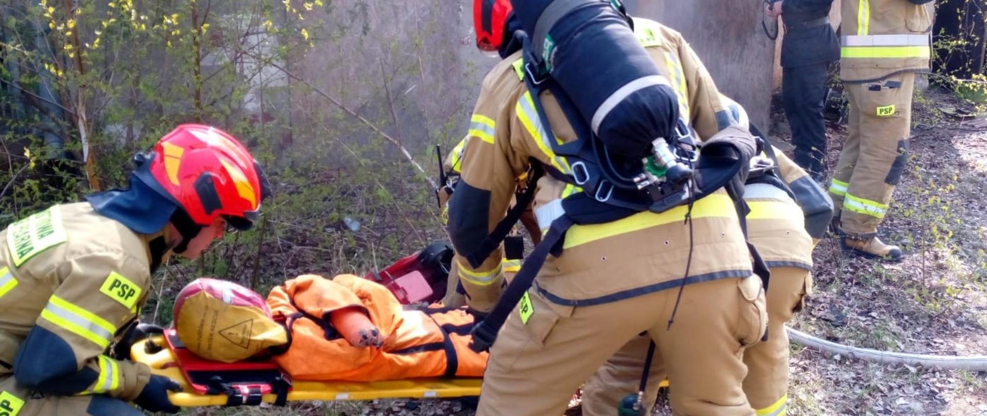 Ćwiczenia - pożary wewnętrzne