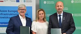 Robert Gajda, Zastępca Prezesa Zarządu NFOŚiGW na zdjęciu grupowym.