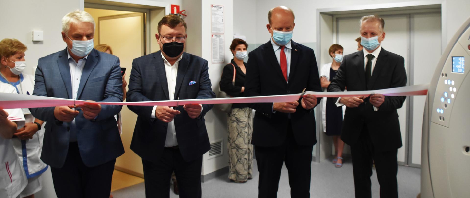 Uroczystość otwarcia modułowej Pracowni Tomografii Komputerowej w Samodzielnym Publicznym Zakładzie Opieki Zdrowotnej w Siedlcach