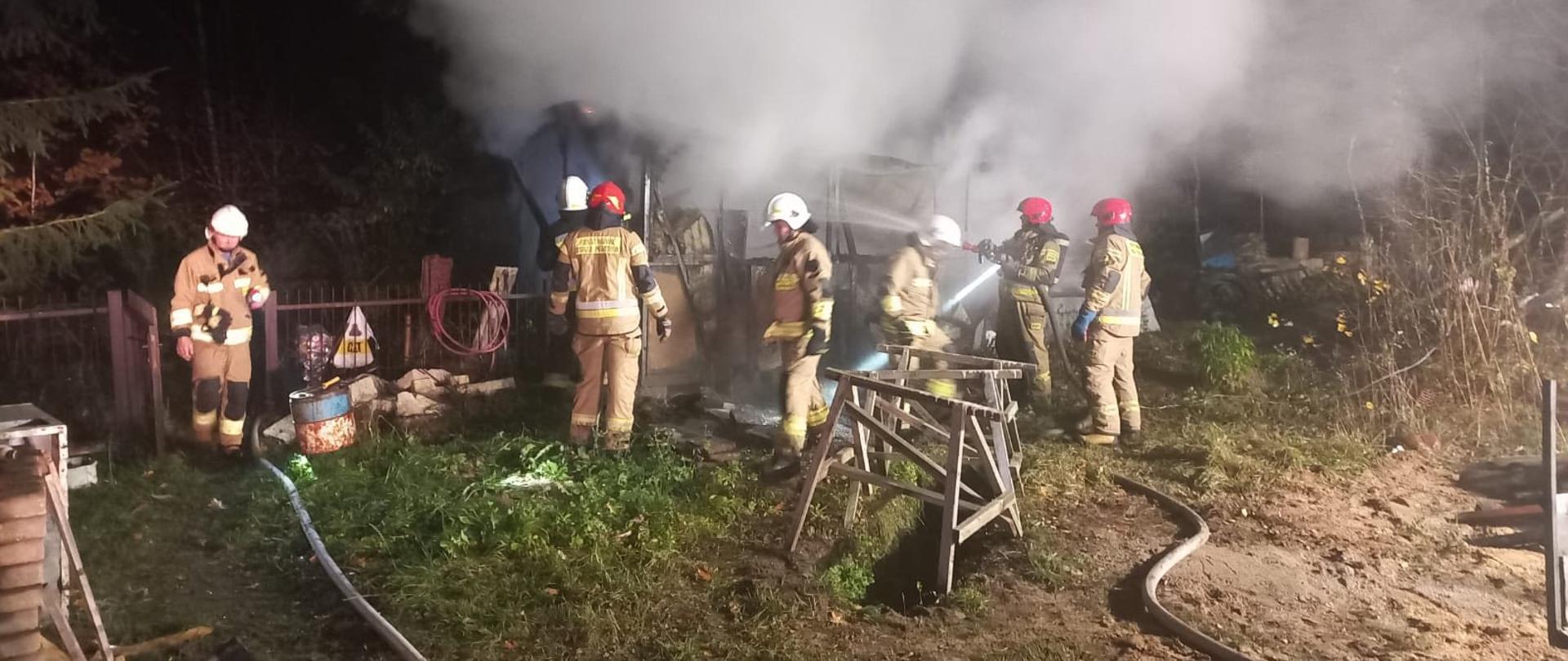 Śmiertelny pożar w Żabim Rogu