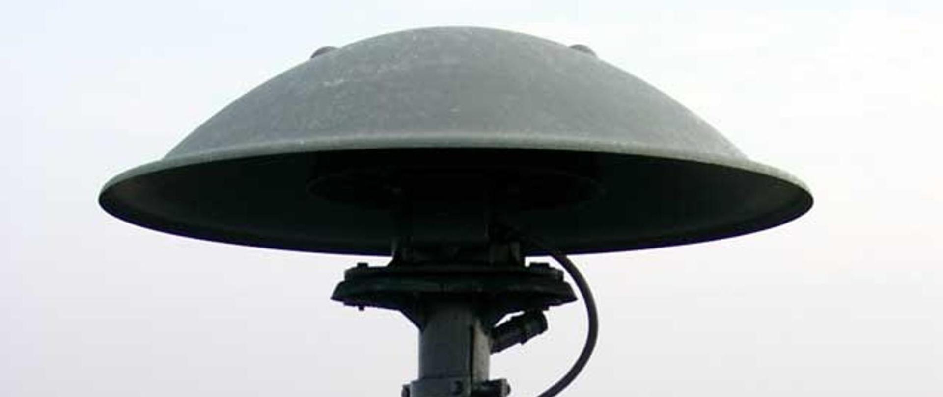 Syrena do ostrzegania ludności o zagrożeniach.