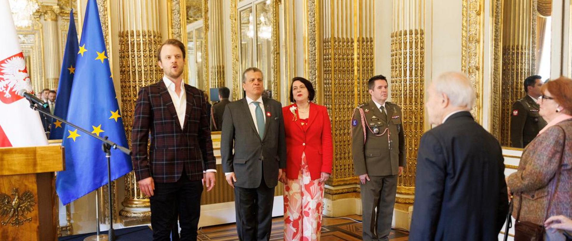 La Fête Nationale de la Constitution du 3 Mai à l'Ambassade de Pologne à Paris 