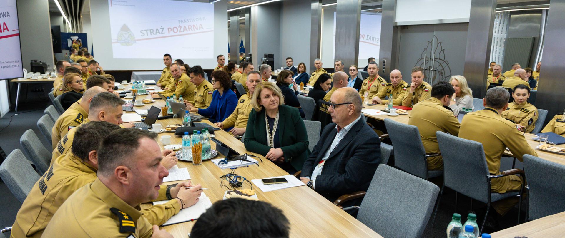 Narada kadry kierowniczej w Komendzie Głównej PSP