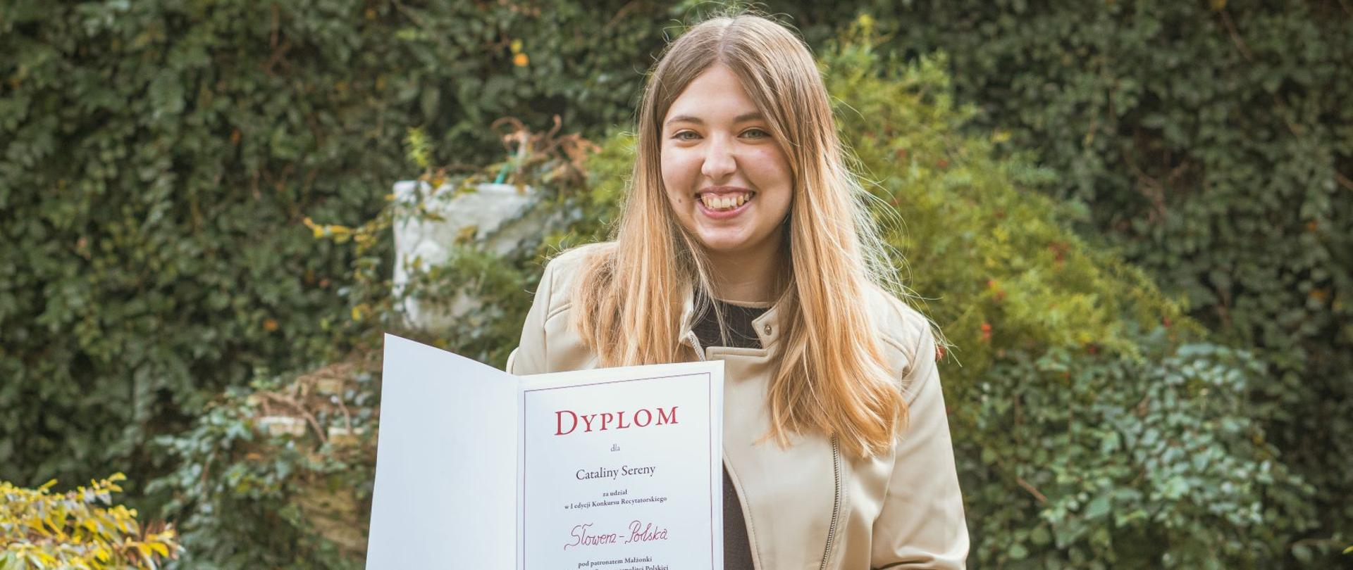 Catalina Serena jedna z laureatek argentyńskiej edycji konkursu "Słowem - Polska" 