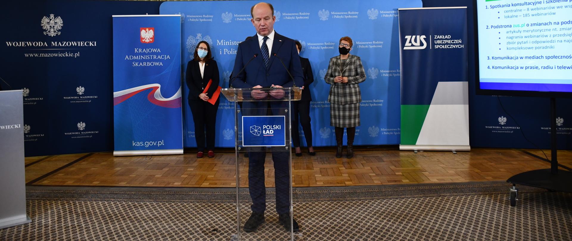 Regionalna konferencja w Mazowieckim Urzędzie Wojewódzkim dot. Polskiego Ładu.