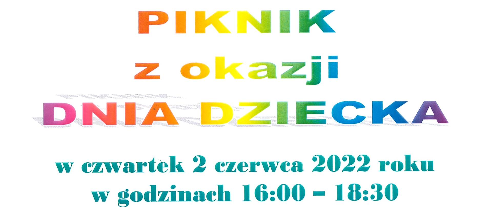 Na białym tle uśmiechnięta żyrafa na wrotkach, kolorowe litery, kolorowe gwiazdy