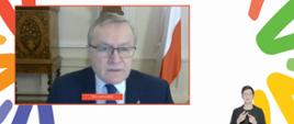Konferencja NIW_19.11.2020r._inauguracja_wystąpienie prof. Piotra Glińskiego - Wicepremiera, Przewodniczącego Komitetu ds. Pożytku Publicznego