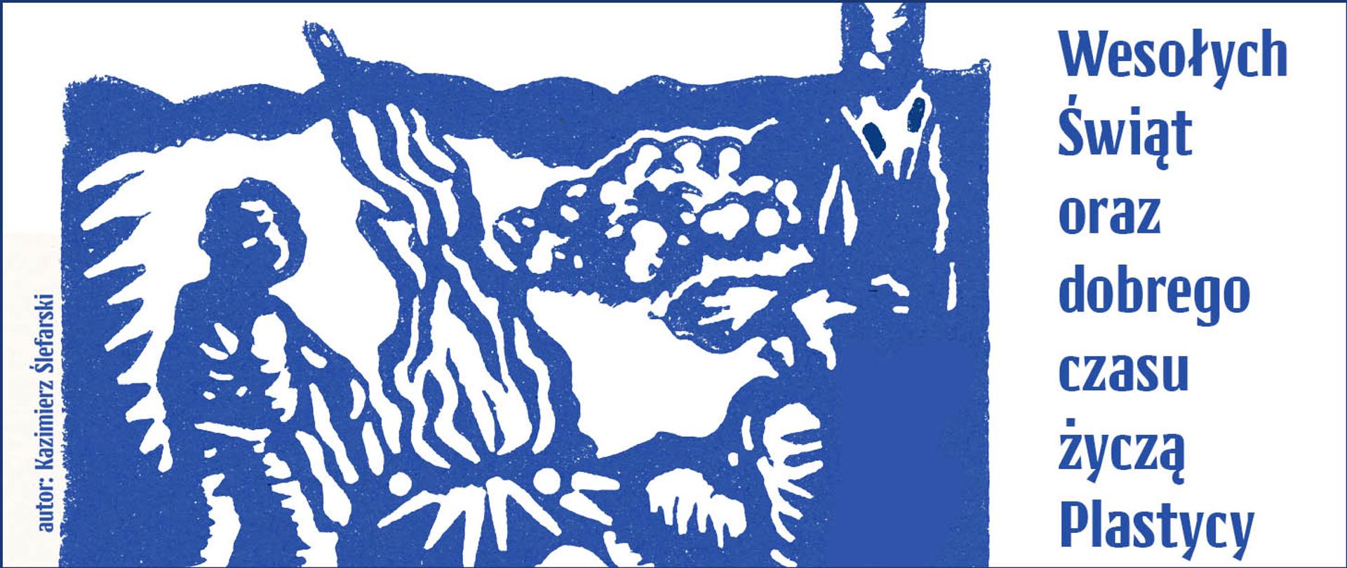 Kazimierz Ślefarski, linoryt, BN 2025