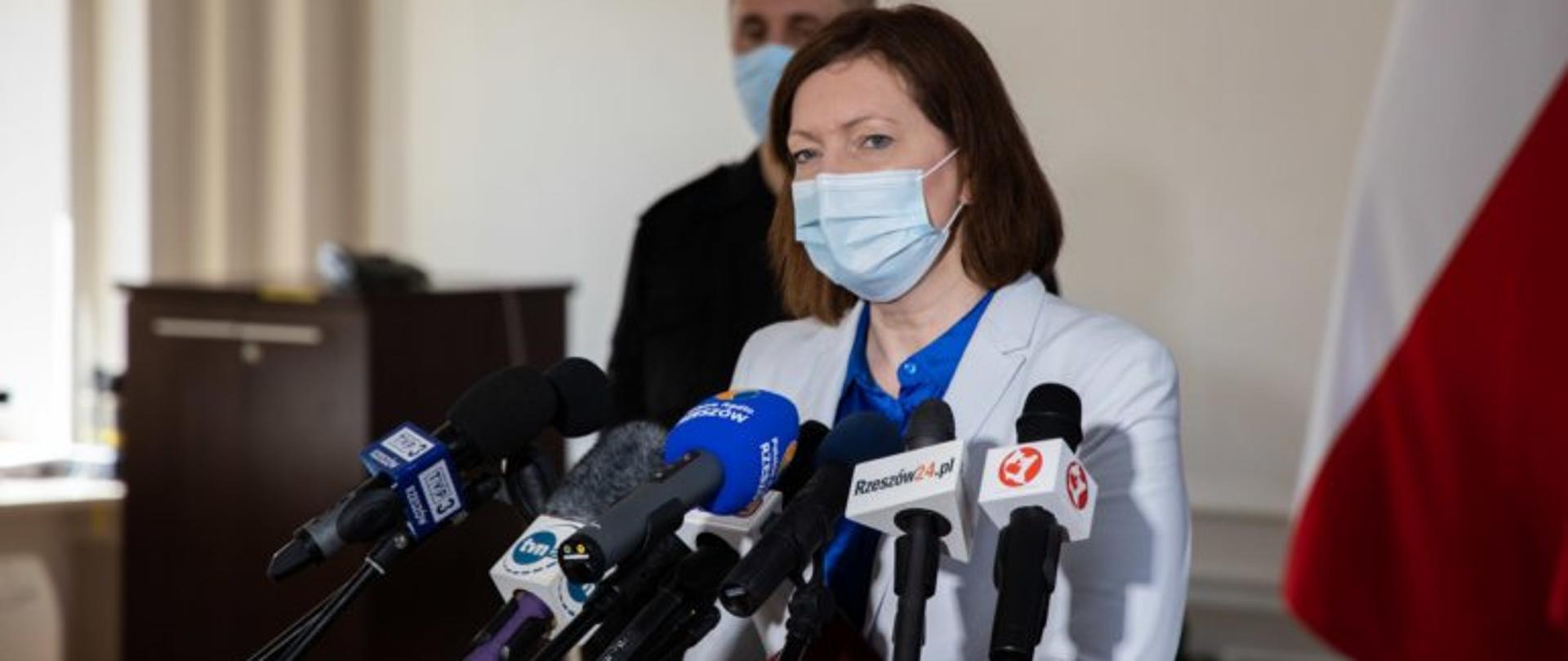 Konferencja dotycząca sytuacji epidemicznej