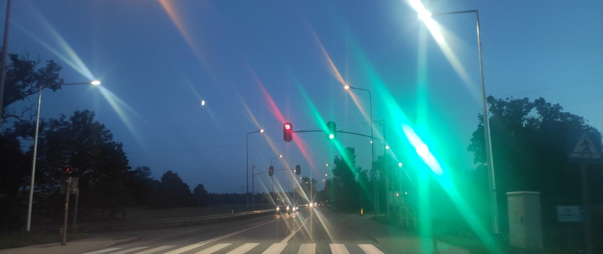 Oświetlenie przejście dla pieszych