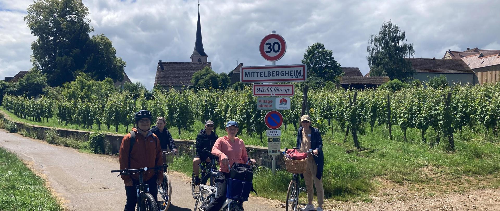 "With Milosz on a bike" - a journey through Alsace.