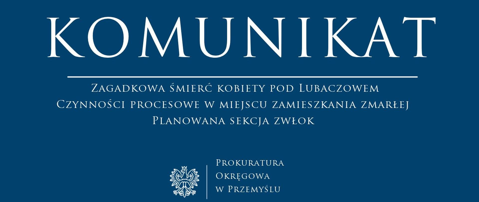 Zagadkowa śmierć kobiety pod Lubaczowem