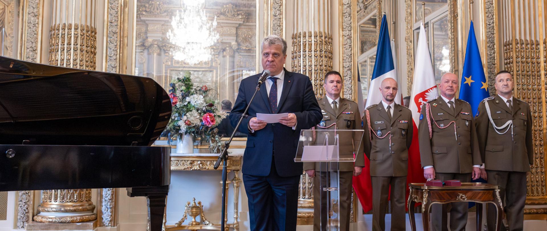 Obchody Narodowego Święta Niepodległości w Ambasadzie RP w Paryżu w 2025 r.