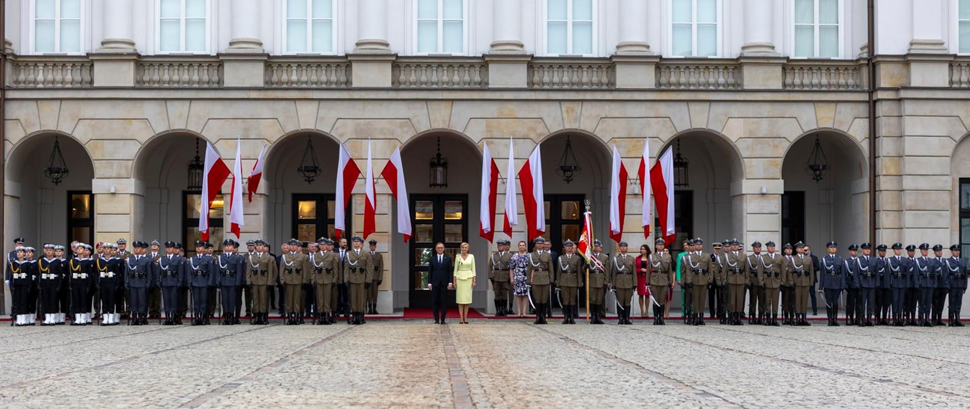 pożegnanie Prezydenta Rzeczypospolitej Polskiej Andrzeja Dudy z Siłami Zbrojnymi RP.