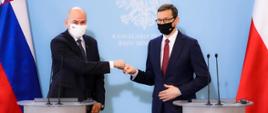 Premier Polski i premier Słowenii.