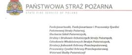 Życzenia świąteczne Komendanta Głównego PSP
