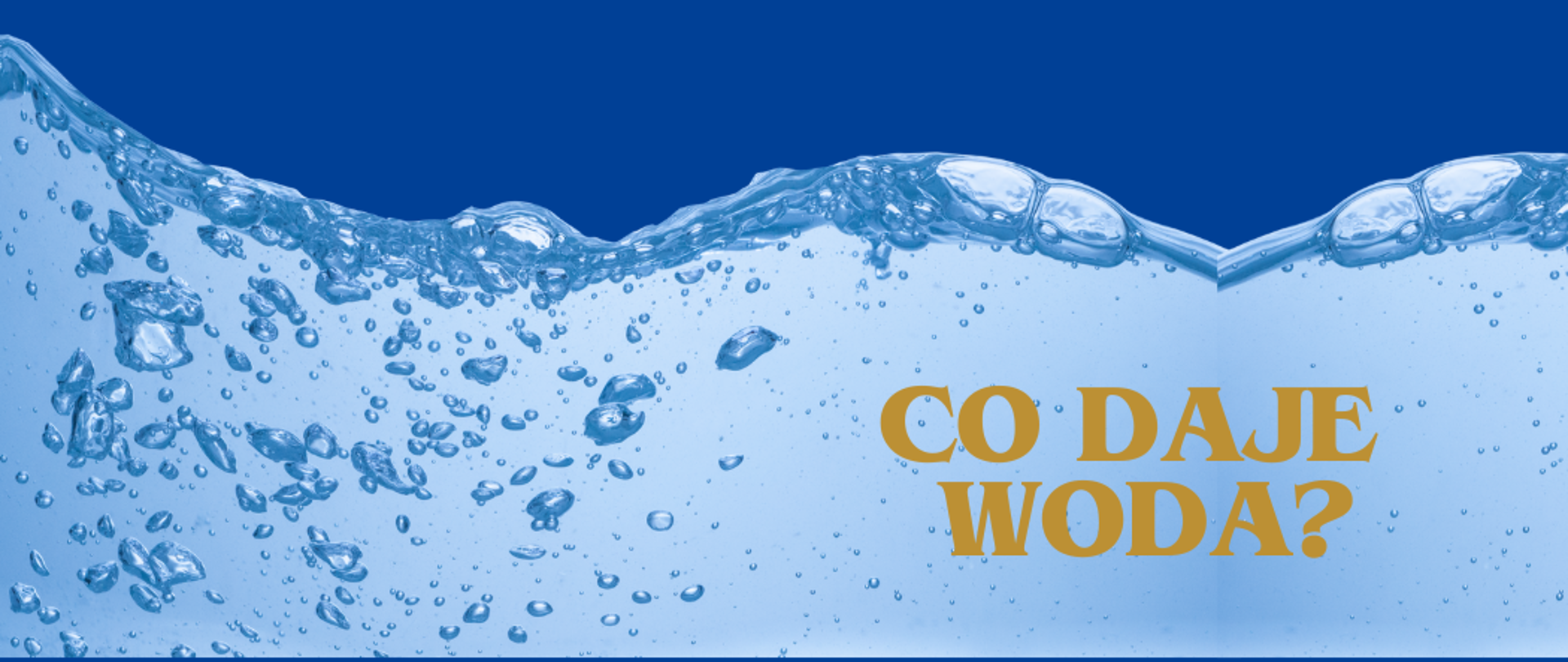 warsztaty o wodzie