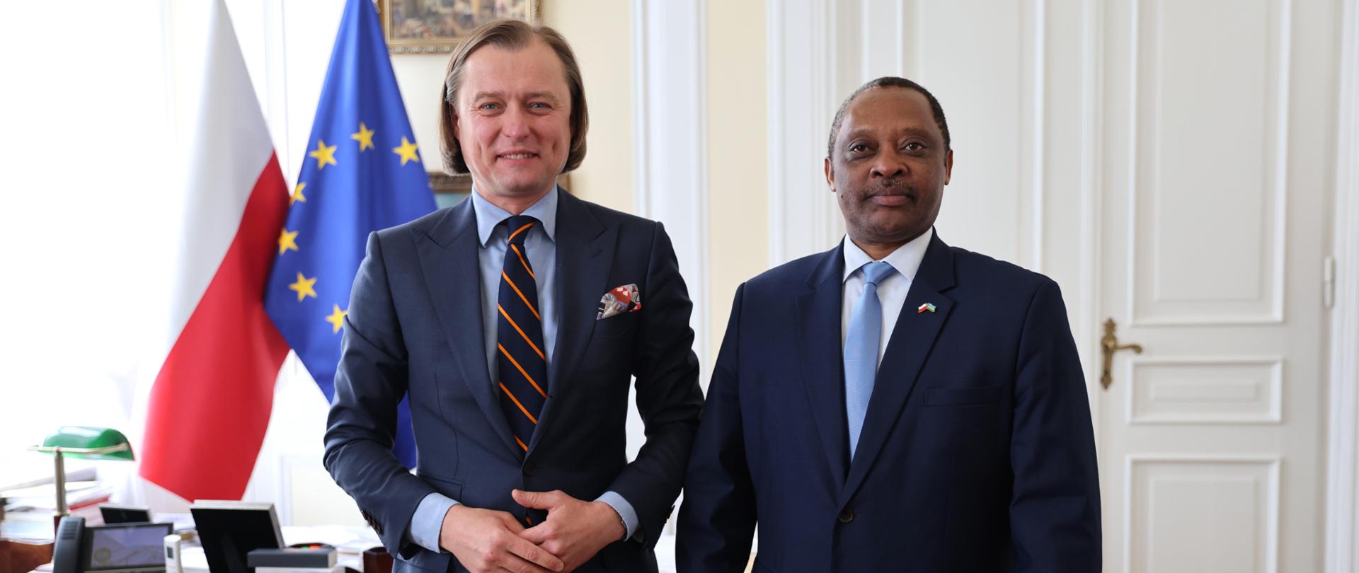 Spotkanie Wojewody Mazowieckiego z Ambasadorem Rwandy