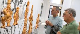 Presentation of the exhibition at Archeological Museum in Durres.