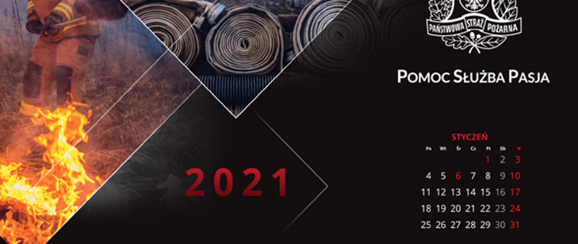 Zdjęcie przedstawia kalendarz KG na rok 2021.cdr