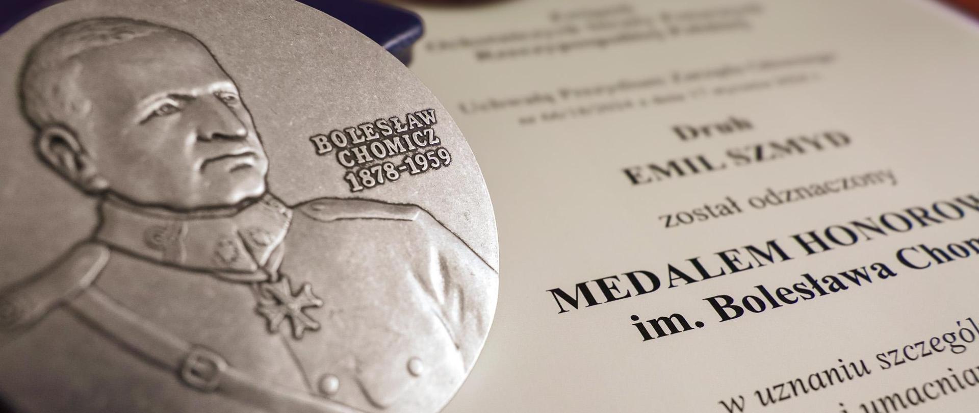 Medal honorowy im. Bolesława Chomicza