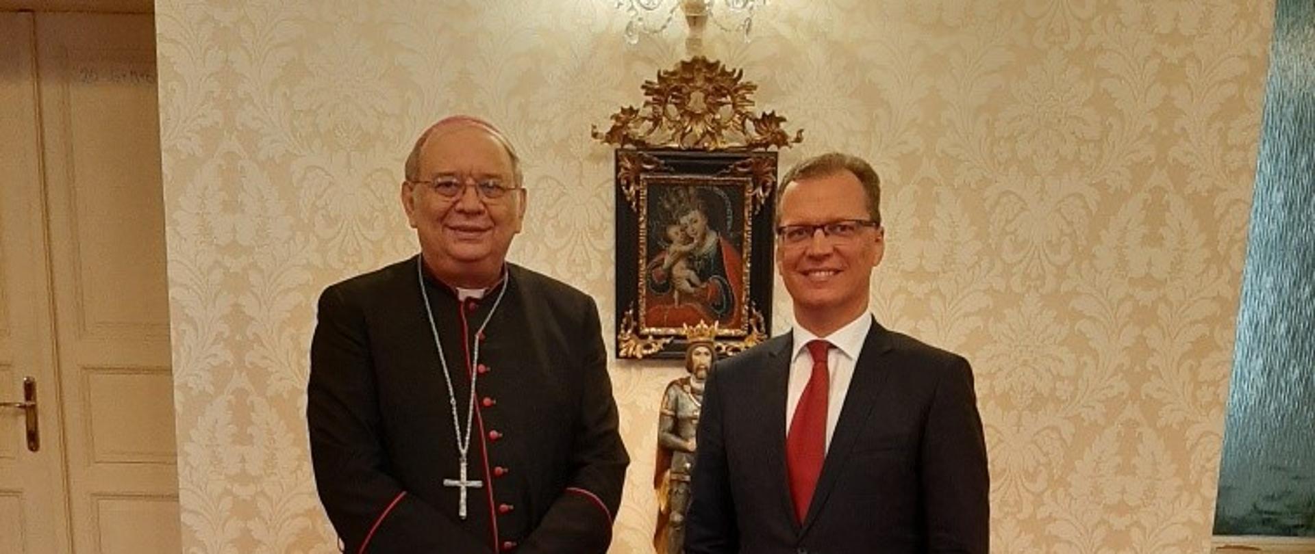 Wizyta ambasadora Krzysztofa Strzałki w Trnawie 