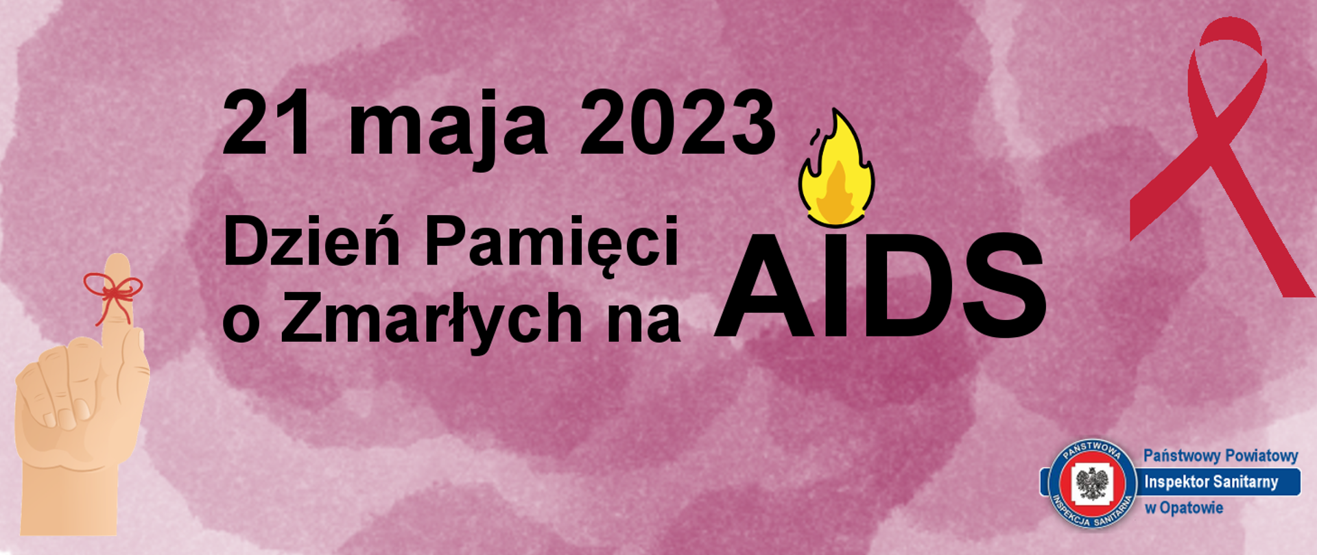 21 maja 2023 - Dzień Pamięci o Zmarłych na AIDS
