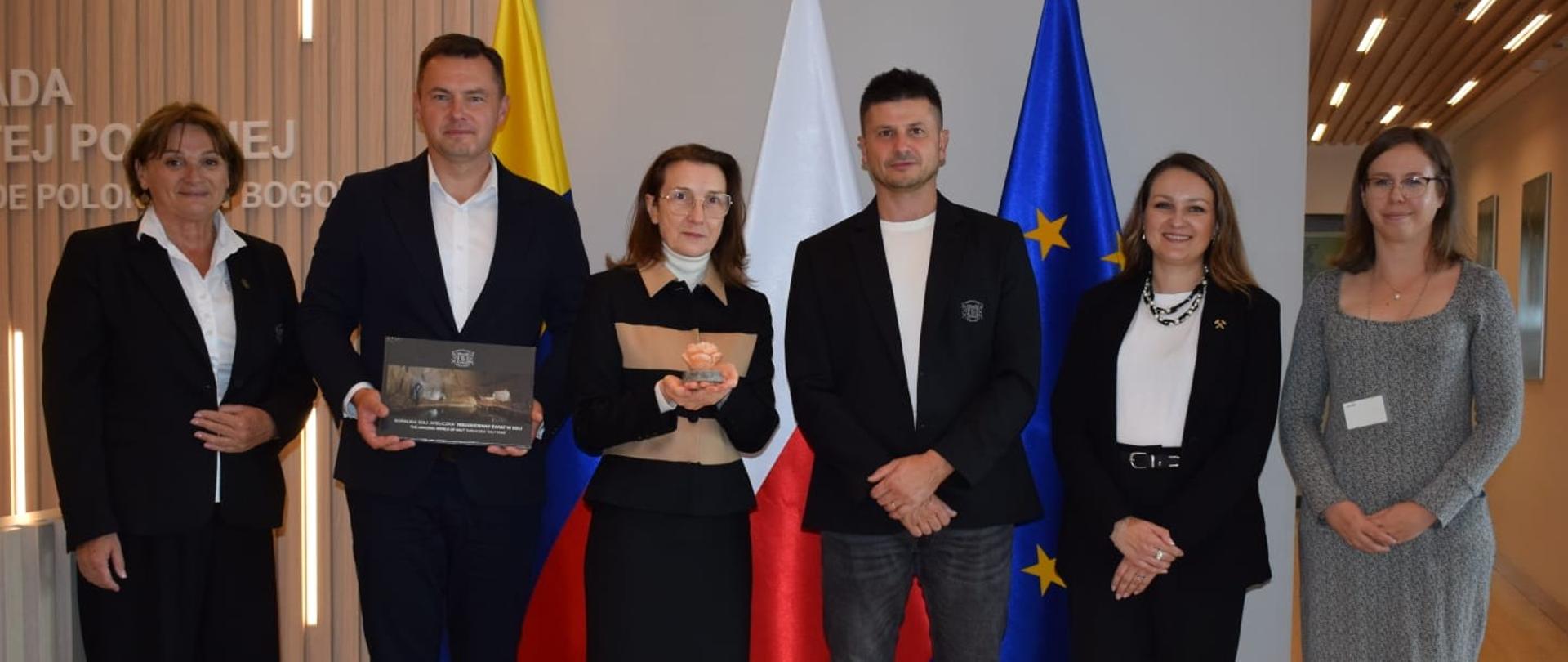 Visita de los representantes de la Mina de Sal Wieliczka a Colombia