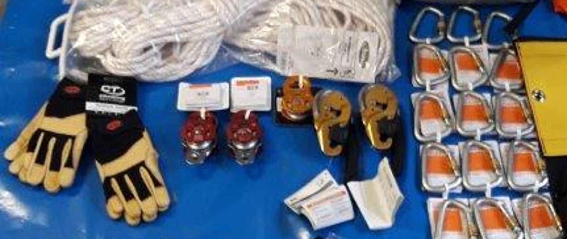 Oprzyrządowanie do ratownictwa wysokościowego