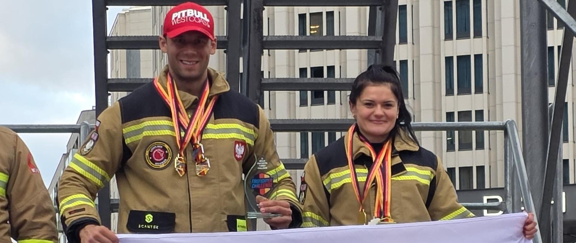 Udział ostrowskich strażaków w zawodach Firefighter Challenge – Berlin, 10–11 września 2025 r.
