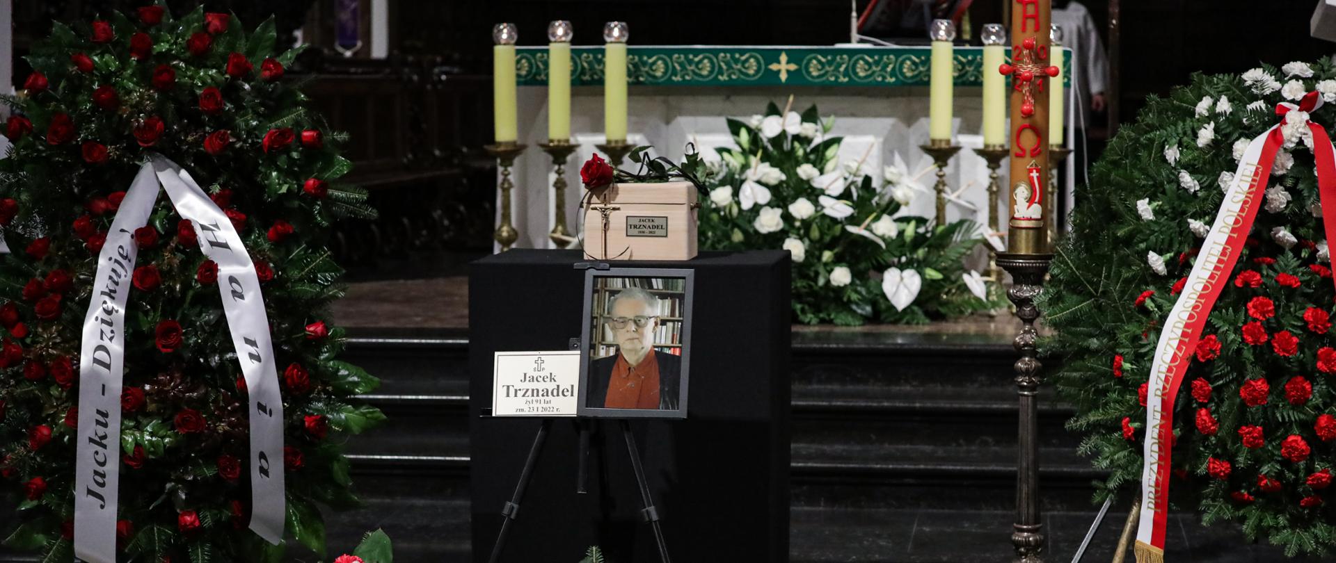 Ostatnie pożegnanie prof. Jacka Trznadla, fot. Danuta Matloch