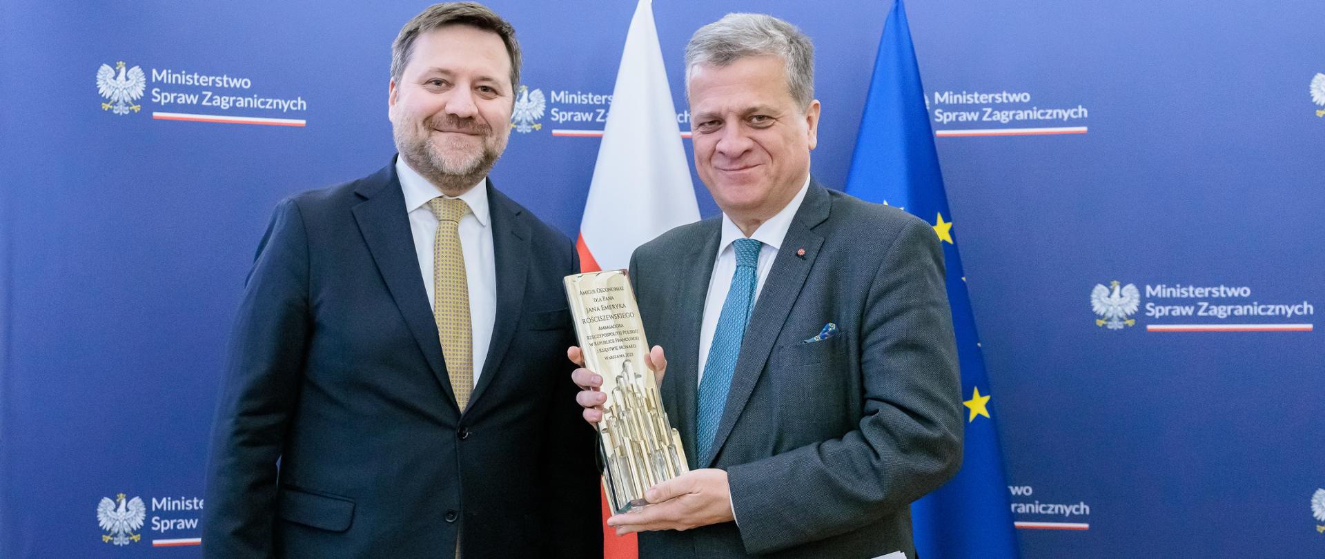 Podsekretarz stanu Wojciech Gerwel wręczył nagrody Amicus Oeconomiae 2023 