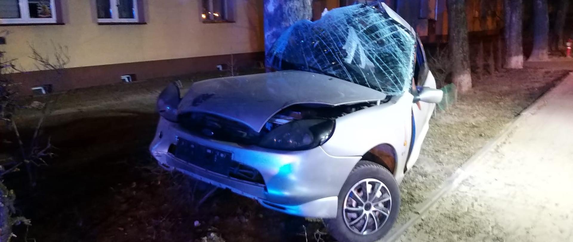 wypadek, ul 17 Stycznia