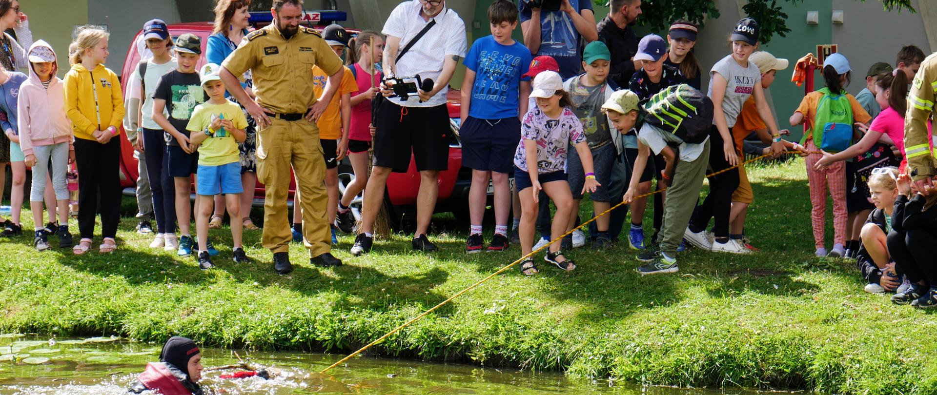 „Bezpieczne wakacje” w WOSiR Drzonków