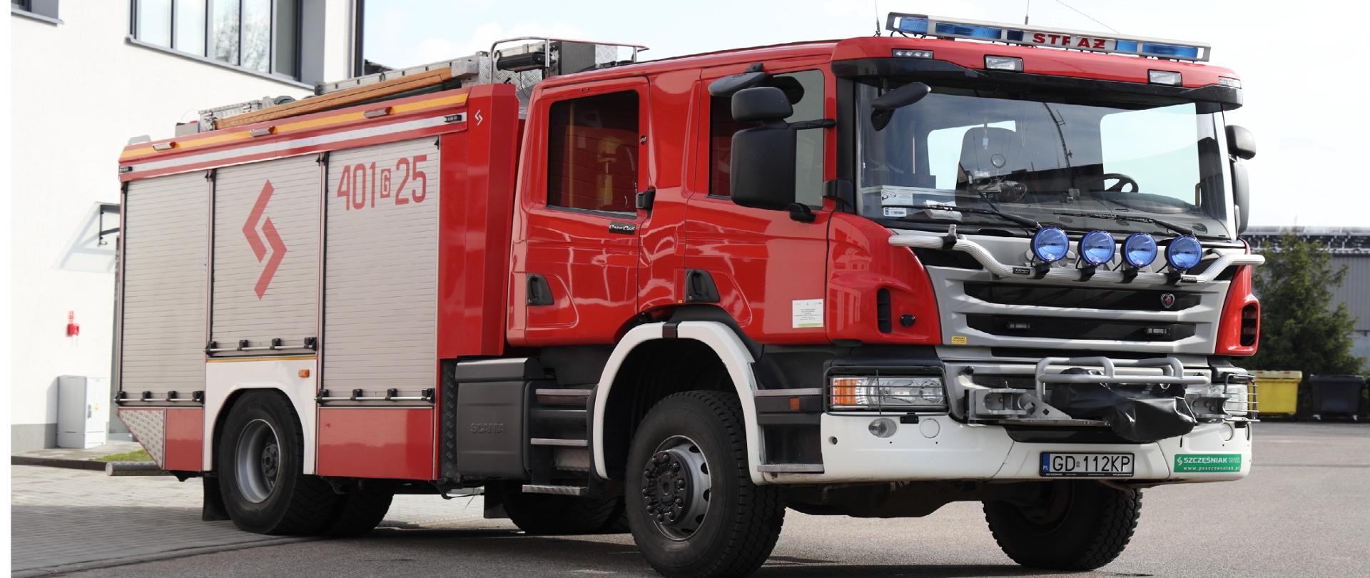 Ciężki samochód ratowniczo-gaśniczy SCANIA