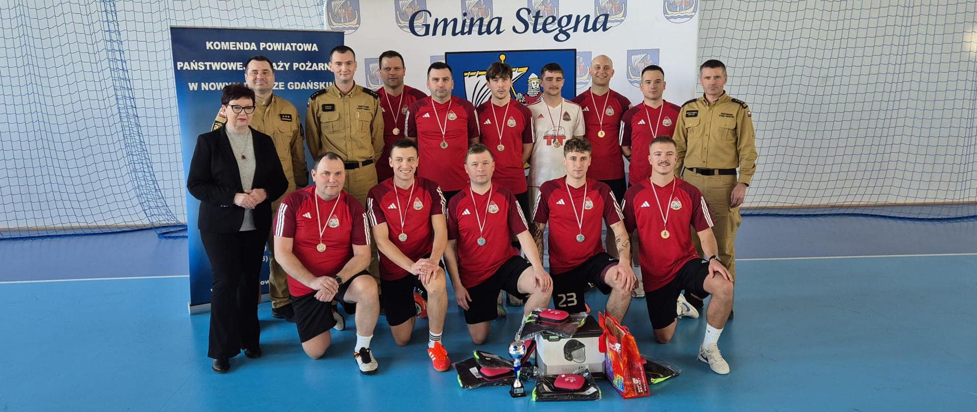 Mistrzostwa Województwa Pomorskiego Strażaków PSP w Piłce Halowej