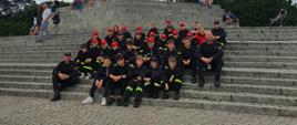 Obóz szkoleniowy młodzieżowych drużyn pożarniczych z gminy Rybno oraz Dąbrówno