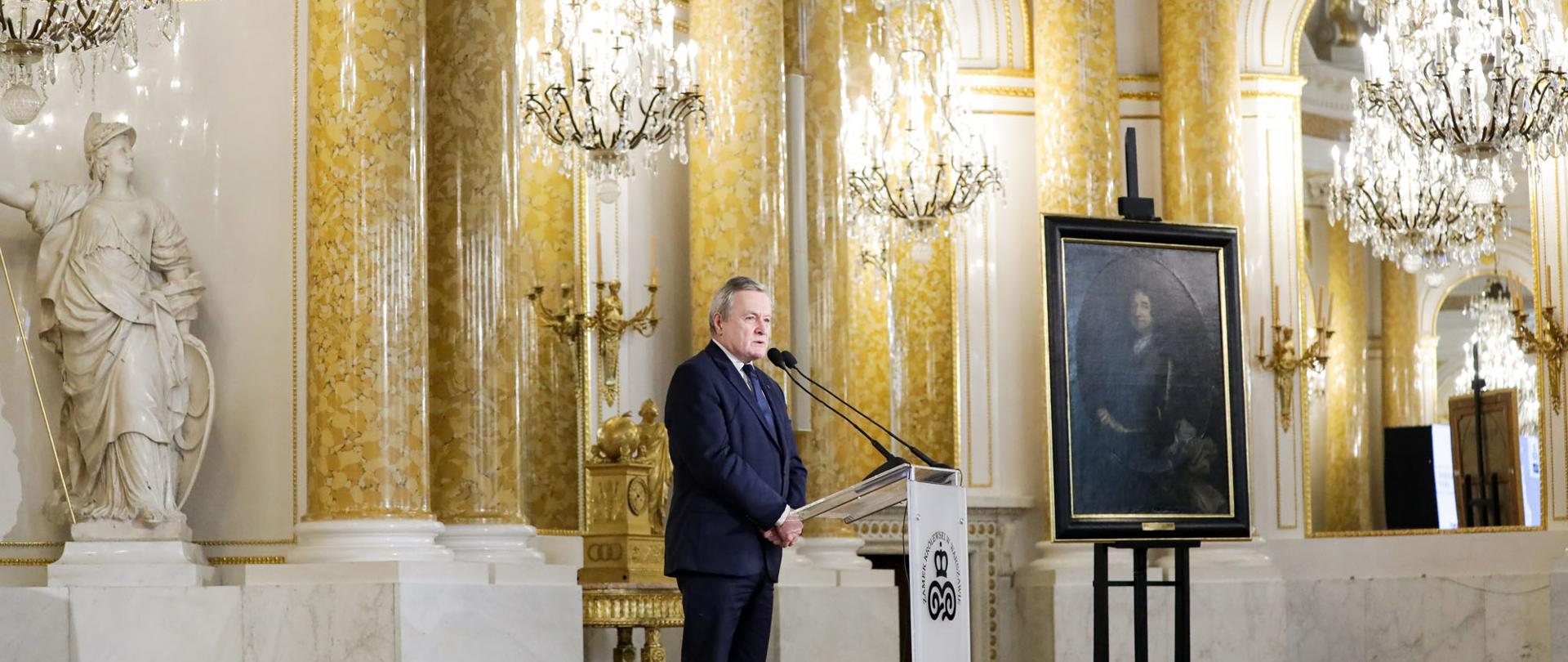 Jubileusz 50-lecia rozpoczęcia prac nad odbudową Zamku Królewskiego w Warszawie, fot. Danuta Matloch