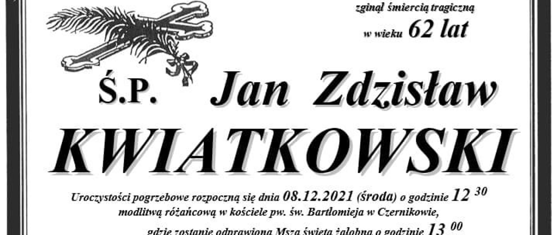 Jan Zdzisław Kwiatkowski