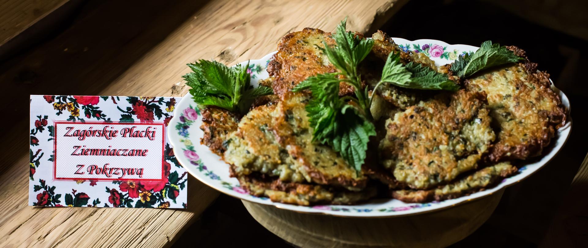 Zagórskie placki z pokrzywą