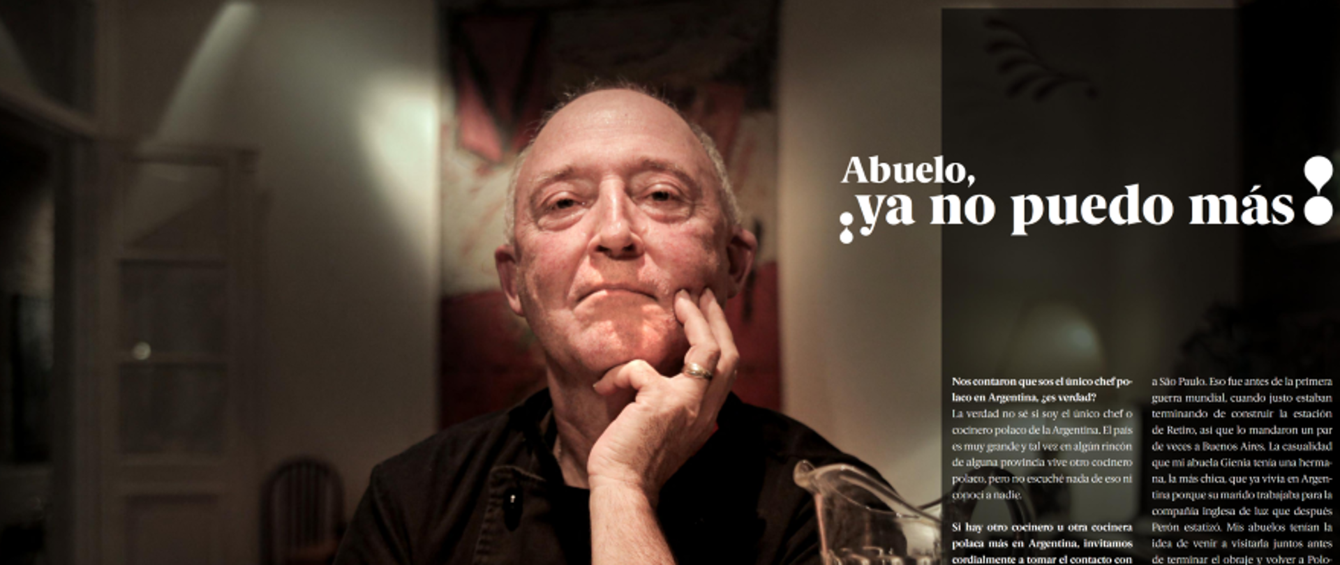 Una entrevista con Antosh Jaskowiak, un chef polaco en Buenos Aires y muchas otras historias polacas en Argentina, se puede encontrar en el último Boletín de la Embajada de la República de Polonia.