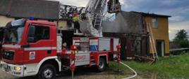 Pożar motelu, Florianów gm. Policzna.