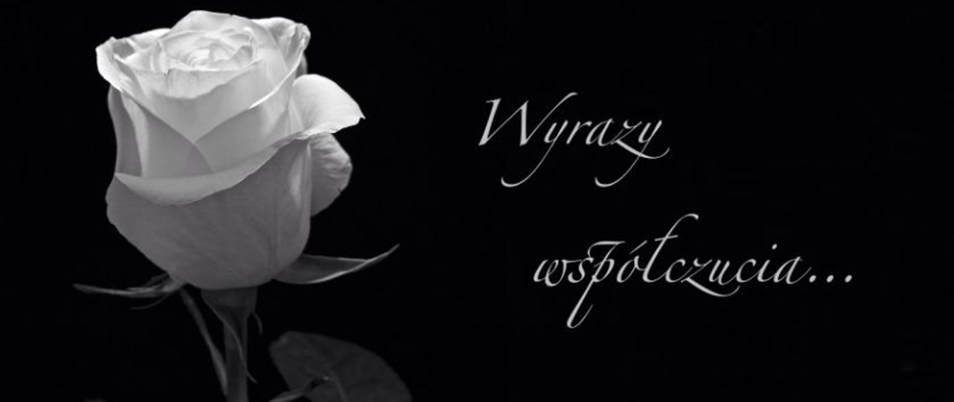 Zmarł - wyrazy współczucia
